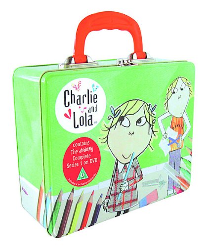 Charlie And Lola : The Absolutely Complete Series 1 (4 DVD Set In Tin Lunchbox Gift Set)