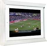 Support mural iPad 2 - cadre photo blanc