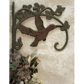 Cast Iron Hummingbird Plant Hanger SET/2 REDUCED!