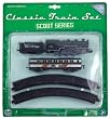 Scout Series 10 Piece Classic Train Set, Black Steam