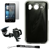 Premium Metallic Black Design Cover / Snap On Crystal Protective Hard Chrom ....