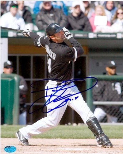 Paul Konerko Autographed/Hand Signed 8x10 photo (Chicago White Sox 2005 World Series Champion MVP) I
