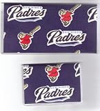 Checkbook Cover Debit Set Made San Diego Padres