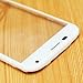 White Replacement Front Outer Panel Glass Lens Screen for Motorola with Frame