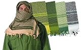 Lightweight Military Tactical Arab Shemagh Keffiyeh Desert Scarf (Tan)