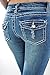 2LUV Women's Colored Distressed Skinny Jeans