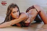 Hawaiian Tropic (Sexy Girl on Sand) Art Poster Print - 24 X 36