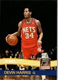 2010 / 2011 Donruss # 12 Devin Harris New Jersey Nets NBA Trading Card- In Protective Screwdown Case!