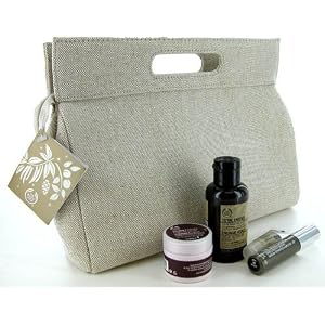 The Body Shop Tote Bag Starter Kit: Vitamin E Moisture Cream, Lip Treatment, Mascara and Total Energy Body Wash courses shop 