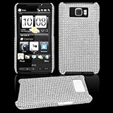 Premium - HTC HD2 Full Diamond Protex Silver Diamond(Carrier:T-Mobile) - Fa ....