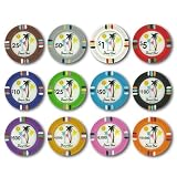 Desert Heat Claysmith 14gm Clay Poker Chips - 12 Chip Sample Set