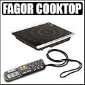 Fagor Portable Induction Cooktop With Polder 3-in-1 Portable Timer Clock and Stopwatch