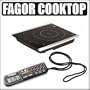 Fagor Portable Induction Cooktop With Polder 3-in-1 Portable Timer Clock and Stopwatch
