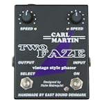 Carl Martin Two Faze Effects Pedal Dual Vintage Phase Shift Built in Regulated Power Supply
