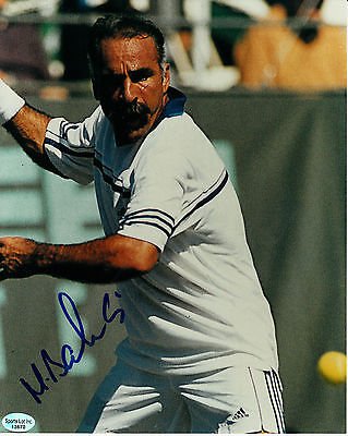 Mansour-Bahrami-Signed-8x10-Photo-Trick-Shot-Tennis-SL-Authentic-Star-Rare