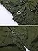 OCHENTA Men's Cotton Outdoor Multi Pocket Cargo Shorts #3233 Army Green 38