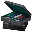 Luxury Poker Set, 200 8.8 grams Chips, Cards & Dice, Black Leather Case