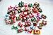 Yagopet 30pcs/pack Dog Hair Bows Christmas Designs Dog Topknot Bows for Holidays Rhinestone Centre Pet Dog Grooming Bows Supplies Dog Hair Accessories Free Shipping