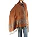 Falari Women's Woven Double Side Pashmina Shawl Wrap Scarf 80