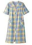Plaid Seersucker Duster