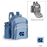 North Carolina Tar Heels NCAA Sorrento Insulated Picnic Backpack (Cornflower)