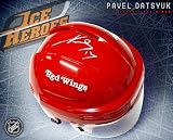 Pavel Datsyuk Detroit Red Wings Autographed Red Mini Helmet - Autographed NHL Helmets and Masks