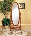 Powell Nostalgic Oak Cheval Mirror