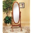 Powell "Nostalgic Oak" Cheval Mirror  (G)