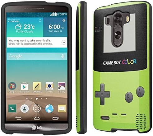 NakedShield LG G3 (Game Boy Color) Total Hard Armor LifeStyle Black Phone Case