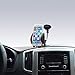 Ipow Smartphone Long Arm 13 Inches Car Mount Holder Cradle With A Quick Release Button For iPhone 6 6+ 6S 6S Plus 5S 5,iPod Touch,Samsung Galaxy S5 S4/3 Edge,Nexus,Nokia,LG G3,HTC&GPS Devices
