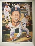 Stan Musial unsigned St. Louis Cardinals 18x24 Lithograph