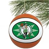 Boston Celtics Mini-Replica Basketball Ornament
