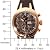 Oris Men's 680 7601 6084LS 18K Gold TT3 Chronometer Black Dial Watch by Oris