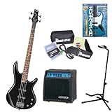ジオアイバニーズ GSR-320Aセット2 (BKN) エレキベース初心者セット