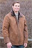 Men's Luka Zip Shearling Coat