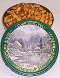 Gourmet Food : Scott's Cakes Garlic, Honey-Mustard, and Peanut Butter Pretzel Nuggets in a Large Homestead Tin