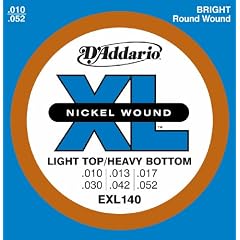 D'Addario EXL140 Saitensatz f�r Gitarre 0,025 cm - 0,13 cm (.010 - .052 Zoll)