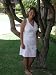 Sexy Wedding Halter Dress - Palm Trees Hawaiian Aloha Crisscross Back Fitted Halter Sun Dress in Wedding White - Regular and Plus Size