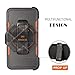 iPhone 6 Case, Fogeek® PC + TPU Combo Protective Case for iPhone 6/6S w/ 360 Degree Rotary Belt Clip & Kickstand(Grey/Orange)