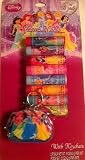 Disney Princess Flavored Lip Balm Set - 8 Pack Includes Keychain