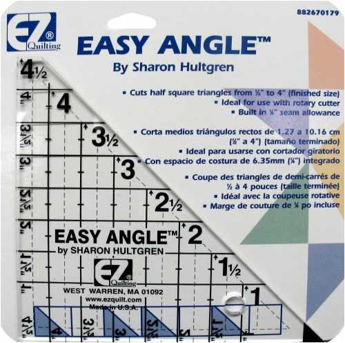 Quilters Easy Angle I-4-1/2"X4-1/2"X6-1/2"