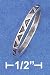 Plain Sr-2848 : Sterling Silver 3mm Band With Antiqued Upside Down And Right Side Up ...