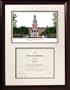 North Texas Framed Scholar Diploma Frame with Lithograph