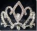 Bridal Wedding Tiara Comb With Center Arch 35204