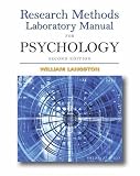 Research Methods Laboratory Manual for Psychology (with CD-ROM and InfoTrac )