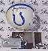 Lenny Moore Autographed/Hand Signed Baltimore Colts Throwback 2-Bar Mini Helmet