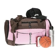Sporttasche @VENTURE Fitness Tasche Sport Tasche PINK / BRAUN