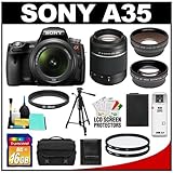 Sony Alpha SLT-A35 Translucent Mirror Technology Digital SLR Camera Body &  ....