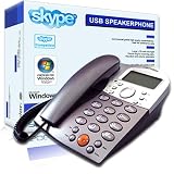 Sogatel - Skype compatible USB desktop speaker desk phone - LCD screen - Windows 7, Vista, XP