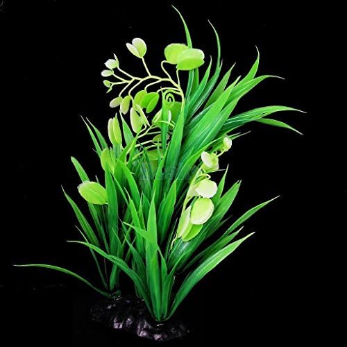 BrandArtificial Plastic Green Plant Grass Aquarium Fish Tank Ornament Pond Decoration set33